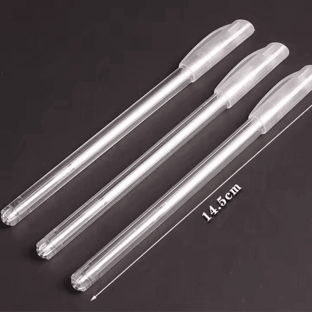 Caneta Esferográfica Branca 0.9mm - IMPORTADO - CX 12 UND