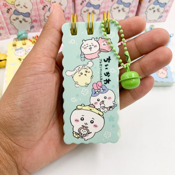 Mini Bloco de Notas c/ Espiral Chiikawa - UND