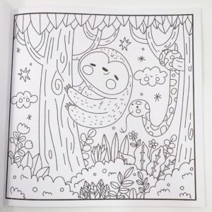 KIT Livro de Colorir Jungle Buddies - CIRANDA + 10 CANETAS TOUCH