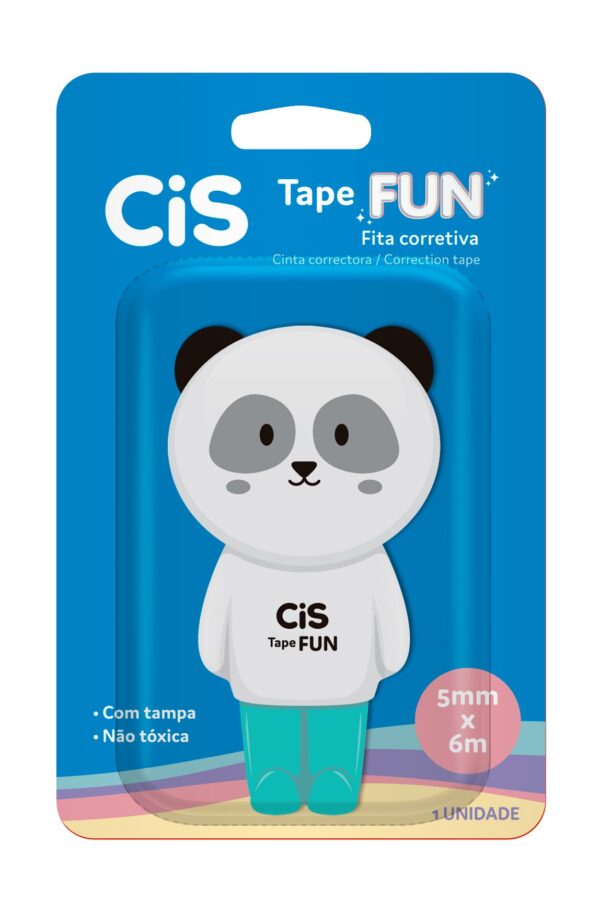 Fita Corretiva Tape Fun CIS - CX 12 UND