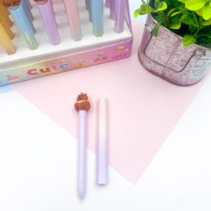 Caneta Gel 0.5mm Capivara Colorful - IMPORTADO - PACOTE 6 UND