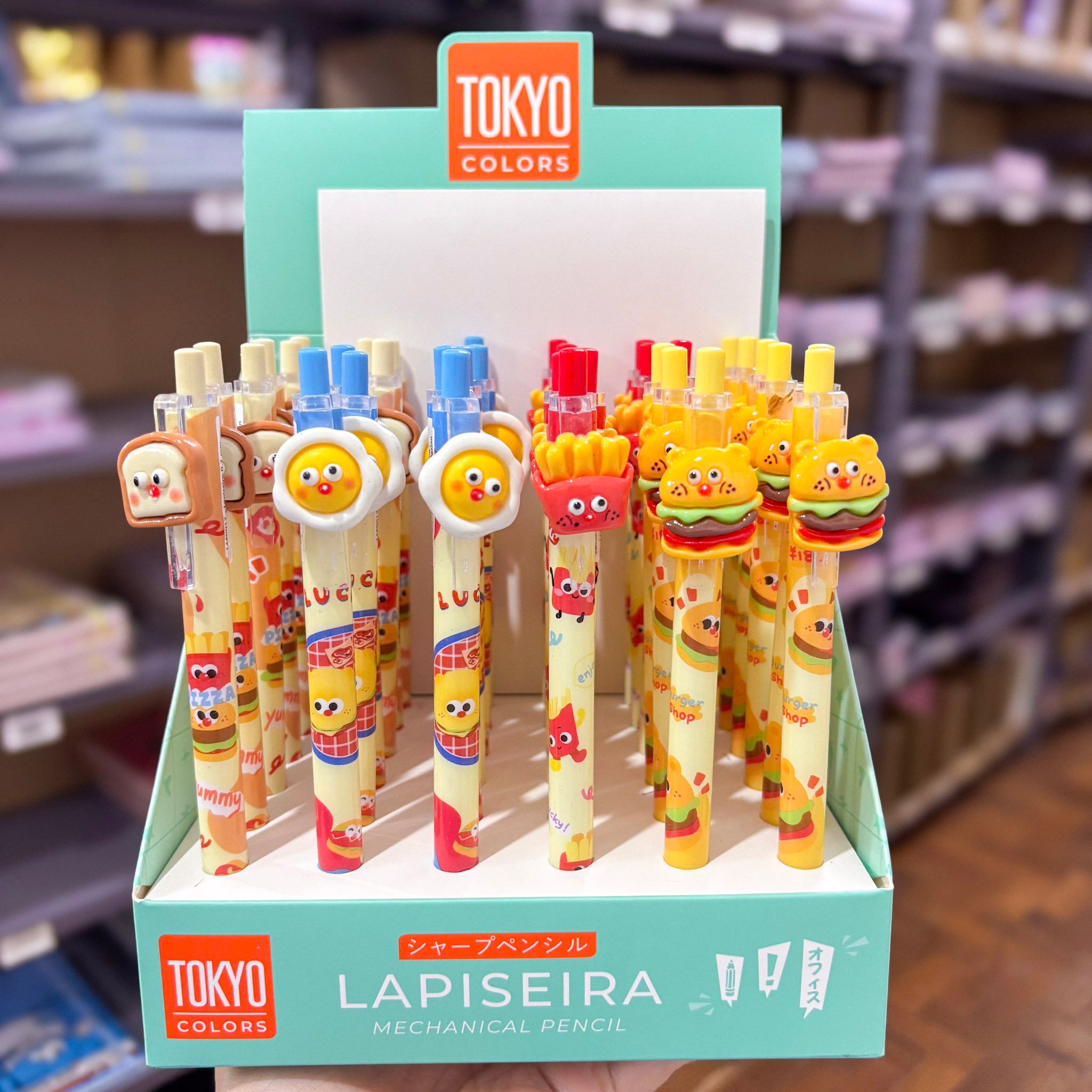 Lapiseira 0.7mm Fast Food Cute - TOKYO DESIGN - UND