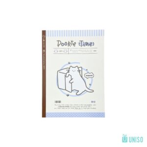 Caderno A5 Brochura Pautado Pookie Time 14,5x21cm - UNISO - UND