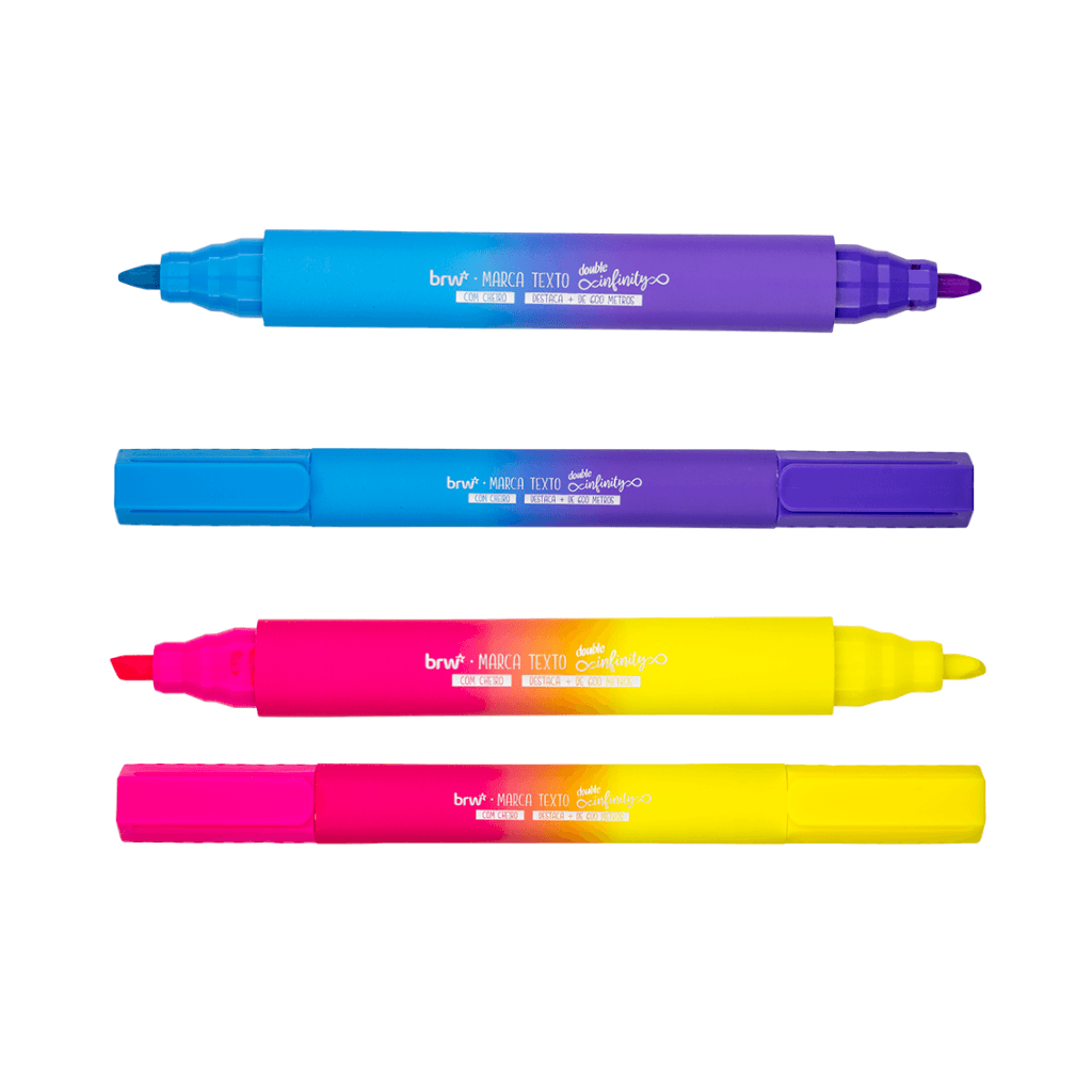 Marca Texto Double Infinity c/ Cheirinho - BRW - POTE 12 UND