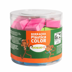 Borracha Color c/ cinta - LEO E LEO - POTE 24 UND