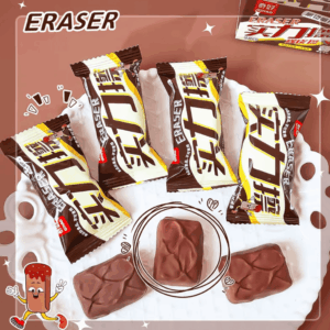 Borracha Fofa Chocolate - IMPORTADO - CX 12 UND