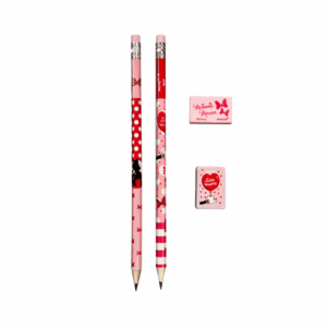 Kit Escolar 4 Peças Minnie Mouse - MOLIN - BLISTER