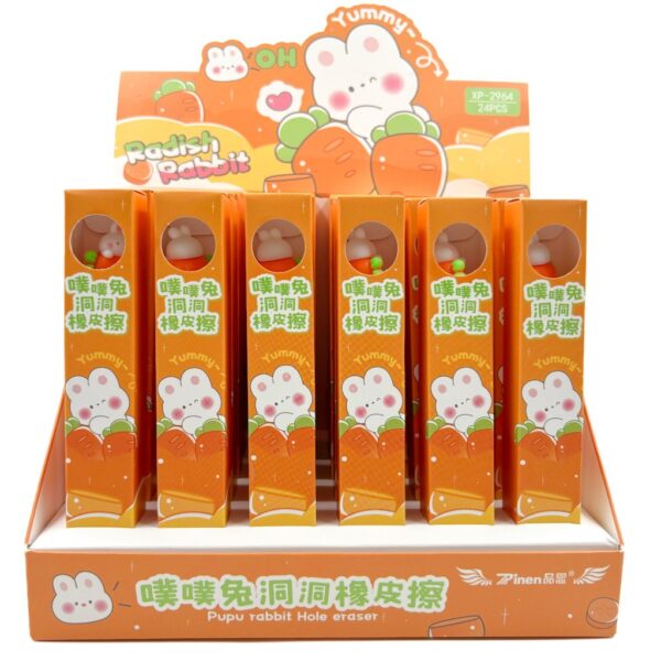 Borracha Stick Coelhinho Cenoura