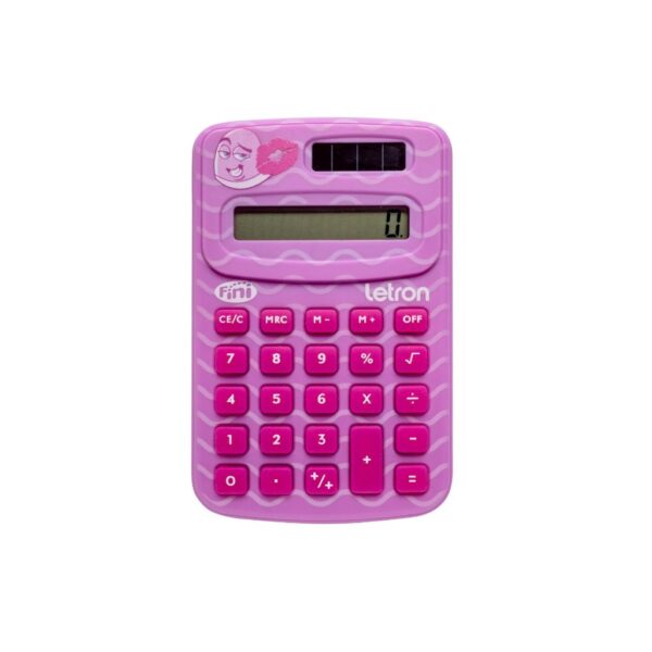 Calculadora Solar 8 Dígitos FINI LEO E LEO - BLISTER
