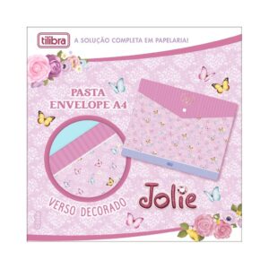 Pasta Envelope Jolie A4 32,8x23,5cm - TILIBRA - UND