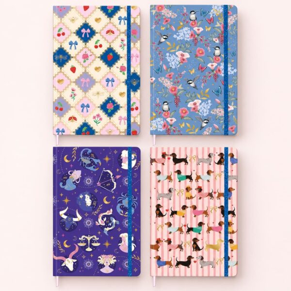 Caderno s/Pauta Costurado Capa Dura Trend Encanto 80 Fls 12,8x20,8cm - TILIBRA - UND