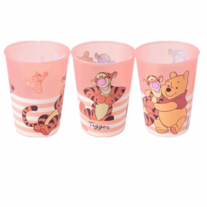 Copo Ursinho Pooh e Amigos Sortido 320 ml - PLASÚTIL - UND