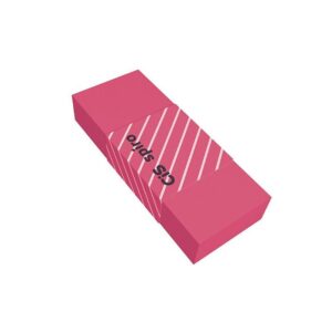 Borracha Quadrada CIS Spiro - KIT 5 UND