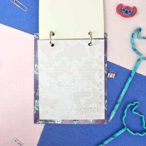 Porta Fichas Mini Fichário Vertical Stitch 80 fls - DAC