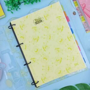 Fichário Universitário em PVC Cristal Bob Esponja DAC