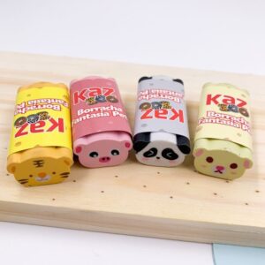 Borracha Fofa Bichinhos Fantasia KAZ - CX 24 UND