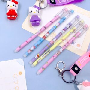 Caneta Fofa Apagável Hello Kitty - Blister 12 Und