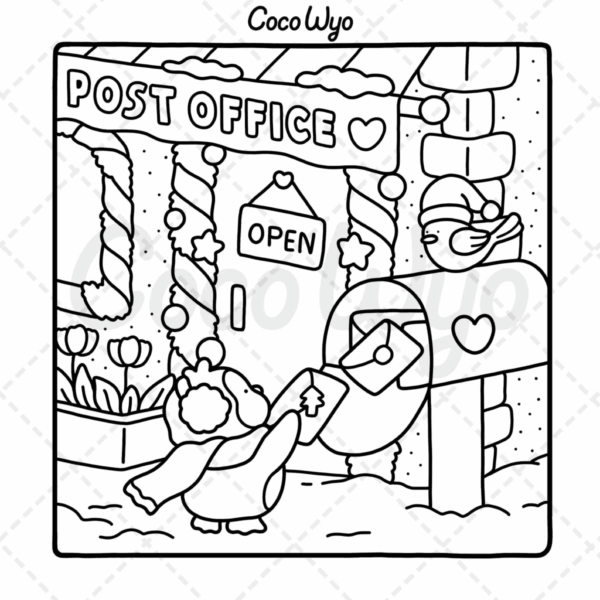 Livro de Colorir Comfy Days Coco Wyo ORIGINAL