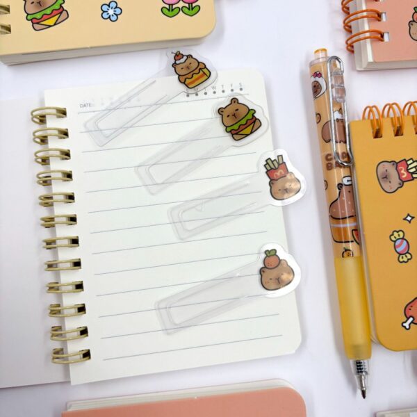 Mini Caderno c/ Divisórias Capivara - UND
