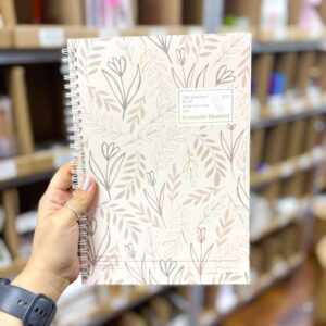 Caderno B5 Espiral Romantic MOMENT 65 fls 17,5x25cm - IMPORTADO - UND