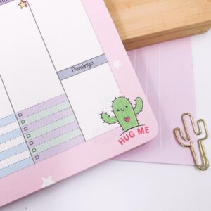 Planner com Espiral Fofuras 52 Fls 188 x 125mm Importado