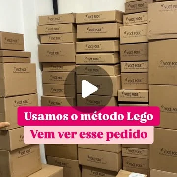 Usamos o método Lego: veja como embalamos um pedido