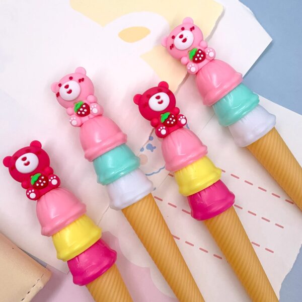 Caneta Ursinho Lotso Sorvetinho