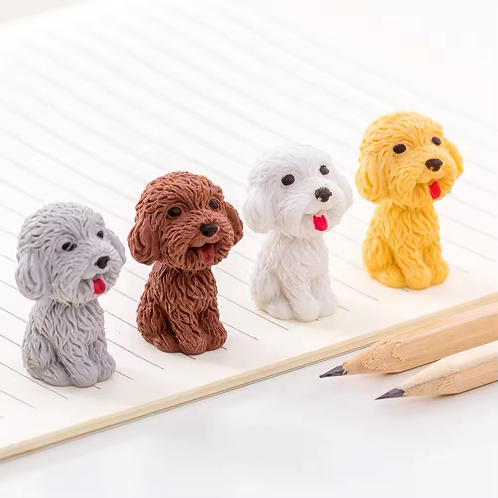 Borracha Fofa 3D Ponteira Dog - IMPORTADO - CX 36 UND