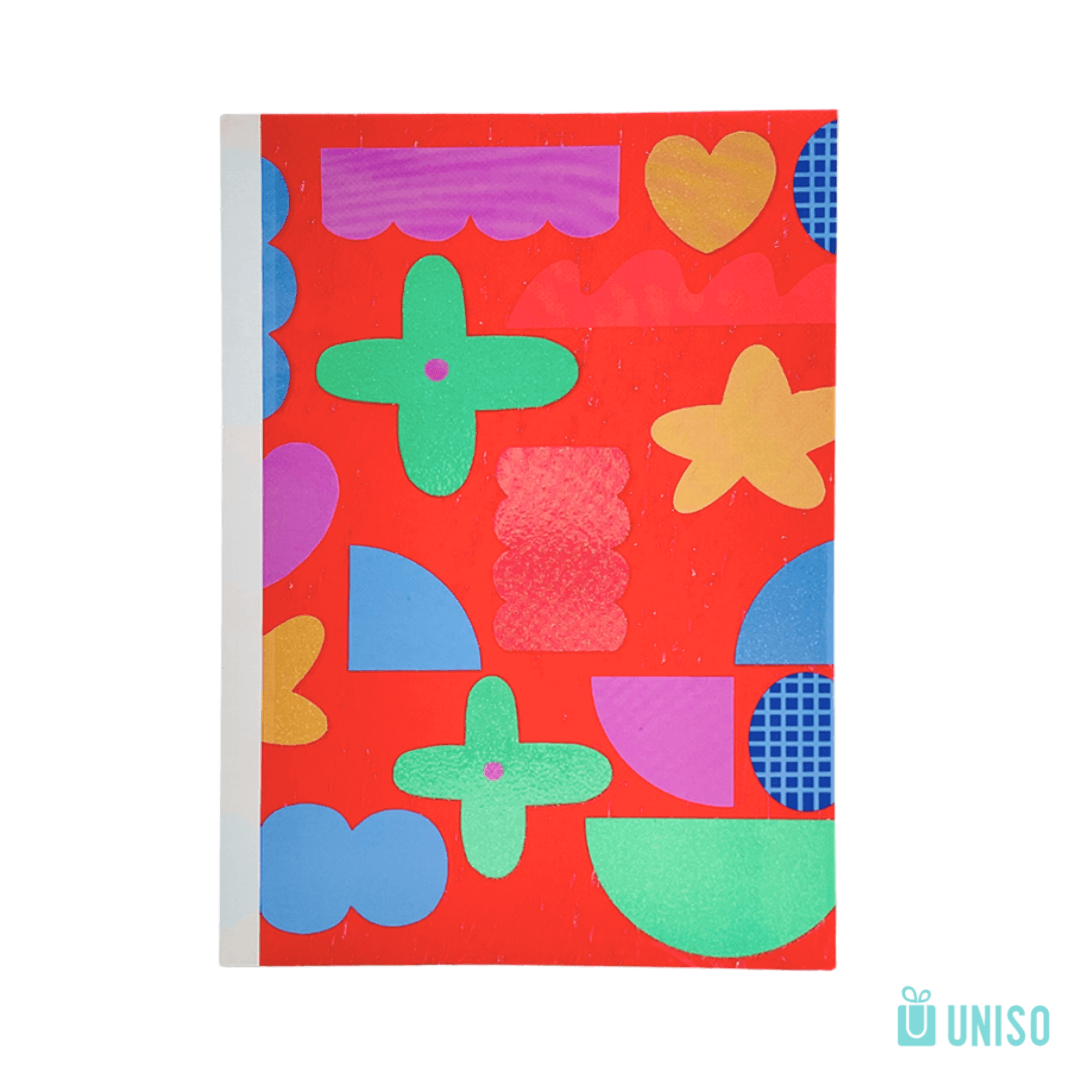Caderno A5 Brochura Pautado Flor 13,5x20,5cm 40 fls - UNISO - UND