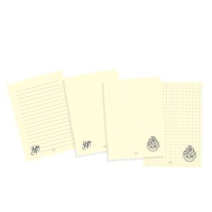 Caixa Criativa Harry Potter (4 cadernos A6 + 4 Adesivos + 1 Caneta Pena) - DAC