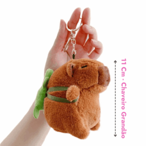 Pelúcia Chaveiro G Luxo Capivara - UND