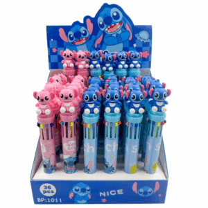 Caneta 10 Cores STITCH - CX 36 UND