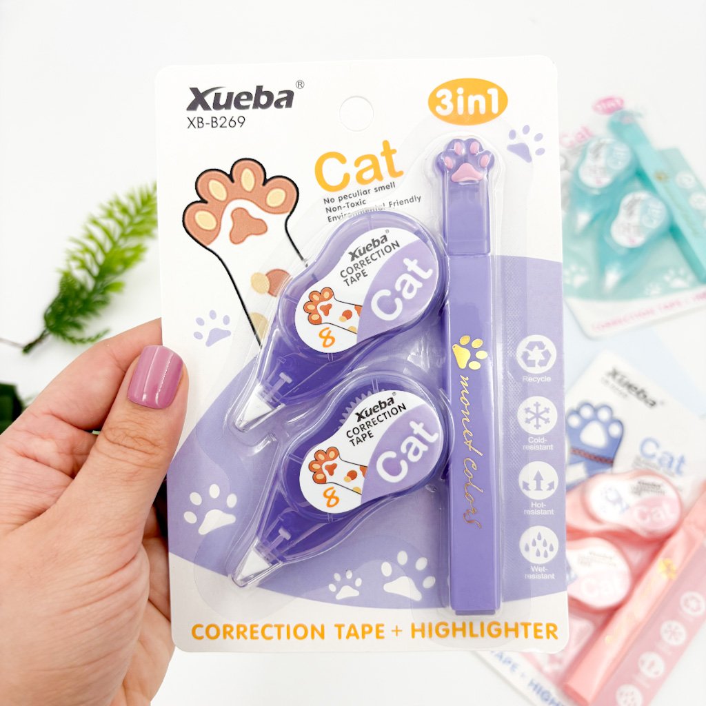 Kit Office Cat 3 Peças - IMPORTADO - BLISTER