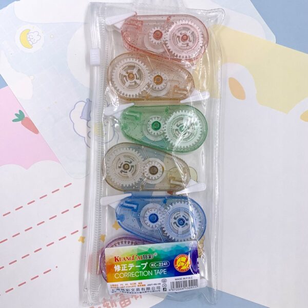 Fita Corretiva REDONDO Transparente - BLISTER 6 UND