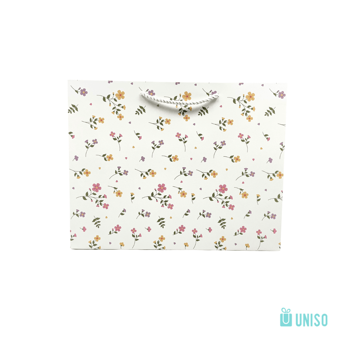 Embalagem Sacola Presente Primavera  32x26x11cm - UNISO  - UND