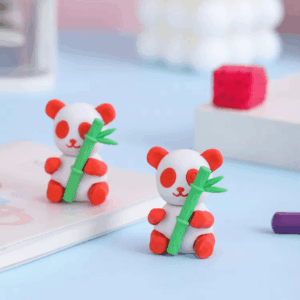 Borracha Fofa Pandinha - PACOTE 6 UND