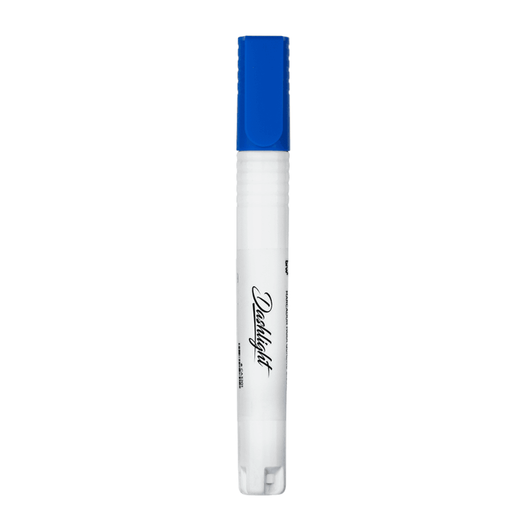 Marcador Quadro Branco Dashlight Azul - BRW - UND
