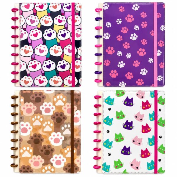 Caderno de Disco PETS 9 Discos 18x24,3cm 80 fls - SKYPAPER - UND