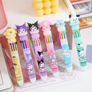 Caneta 10 Cores  My Melody e Sua Turma