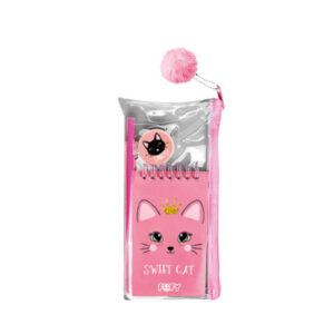 KIT Escolar Gatinhos 4 Peças - FOFY - UND