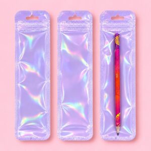 Embalagem Color  p/ Caneta 22 x 5,5 cm - IMPORTADO - PACOTE 24 UND