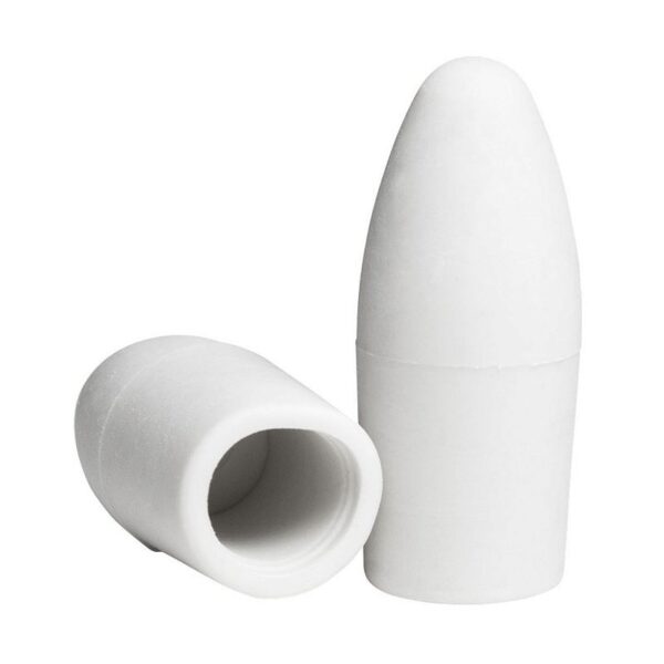 Borracha Ponteira Branca Leo e Leo - Pote 48 Und