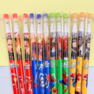 Caneta Apagável Avengers - Blister 12 Und