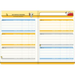 Planner Agenda Grampeado 17,8 x 25,4 cm SNOOPY - TILIBRA - UND
