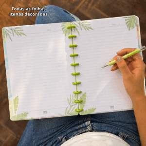 Caderno de Disco BRASILIDADES  20x26cm 10 Discos 80 Flhs- TOKYO DESIGN - UND
