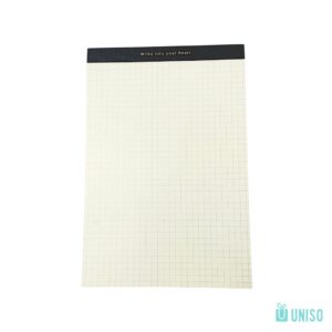Bloco de Notas A6 QUADRICULADO 10,6x15,8cm - UNISO - UND