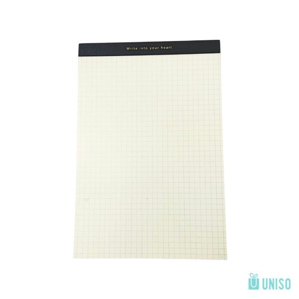 Bloco de Notas A6 QUADRICULADO 10,6x15,8cm - UNISO - UND