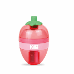 Apontador c/ Borracha Morango - KAZ - CX 12 UND