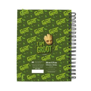 Caderno Smart Universitário 10 Matérias Guardiões da Galáxia DAC