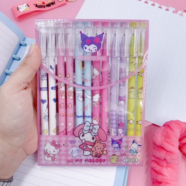 Caneta Apagável Estampada My Melody - Blister 12 Und